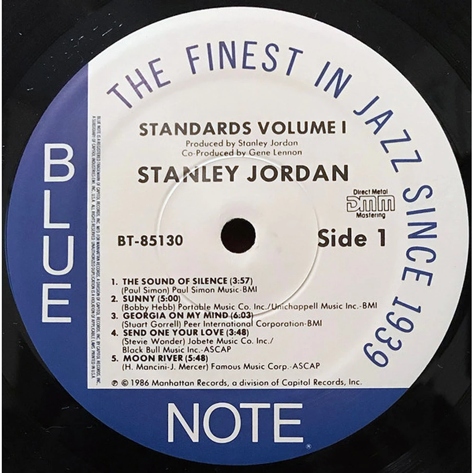 Stanley Jordan - Standards Volume 1