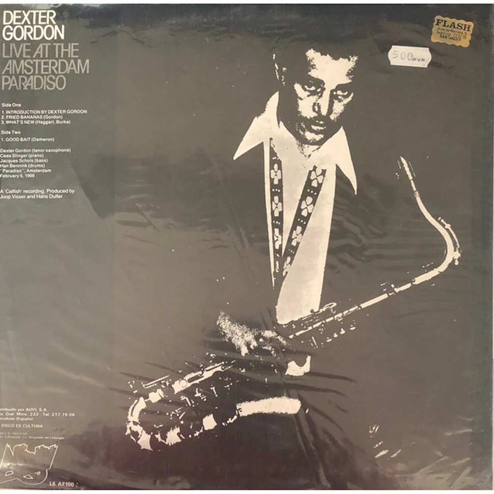 Dexter Gordon - Live At The Amsterdam Paradiso Volume One