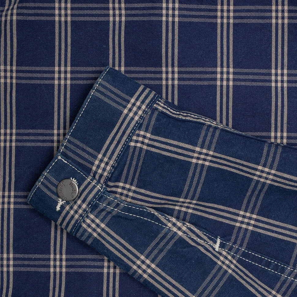 Nudie Jeans - Dante II Indigo Check Jacket