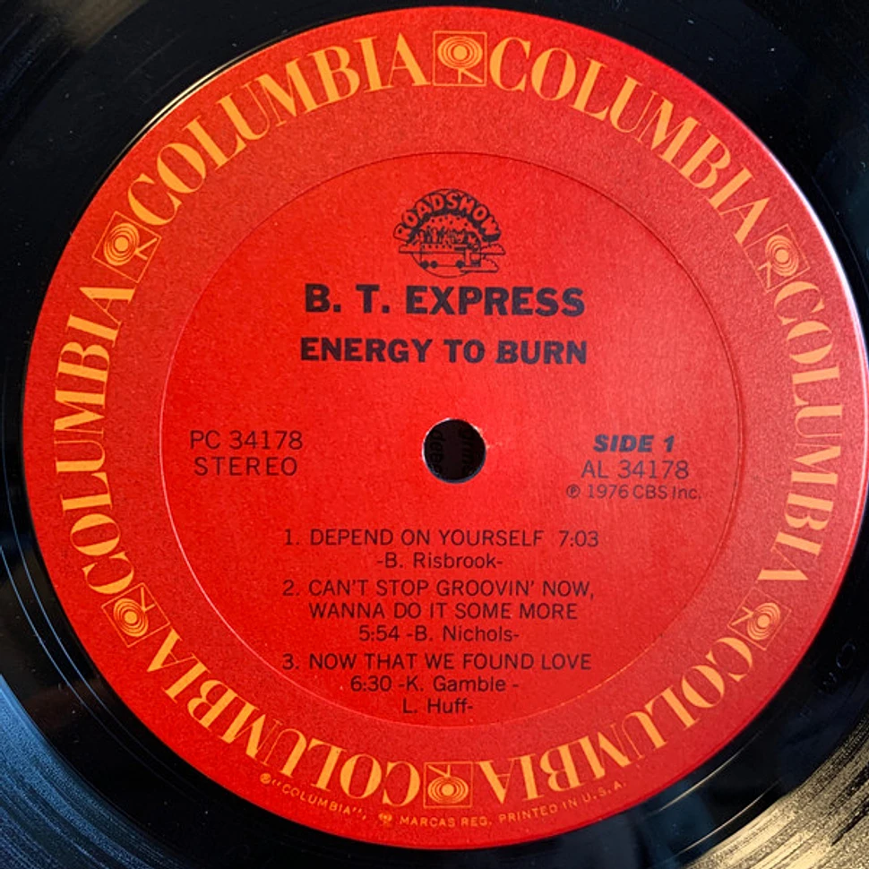 B.T. Express - Energy To Burn