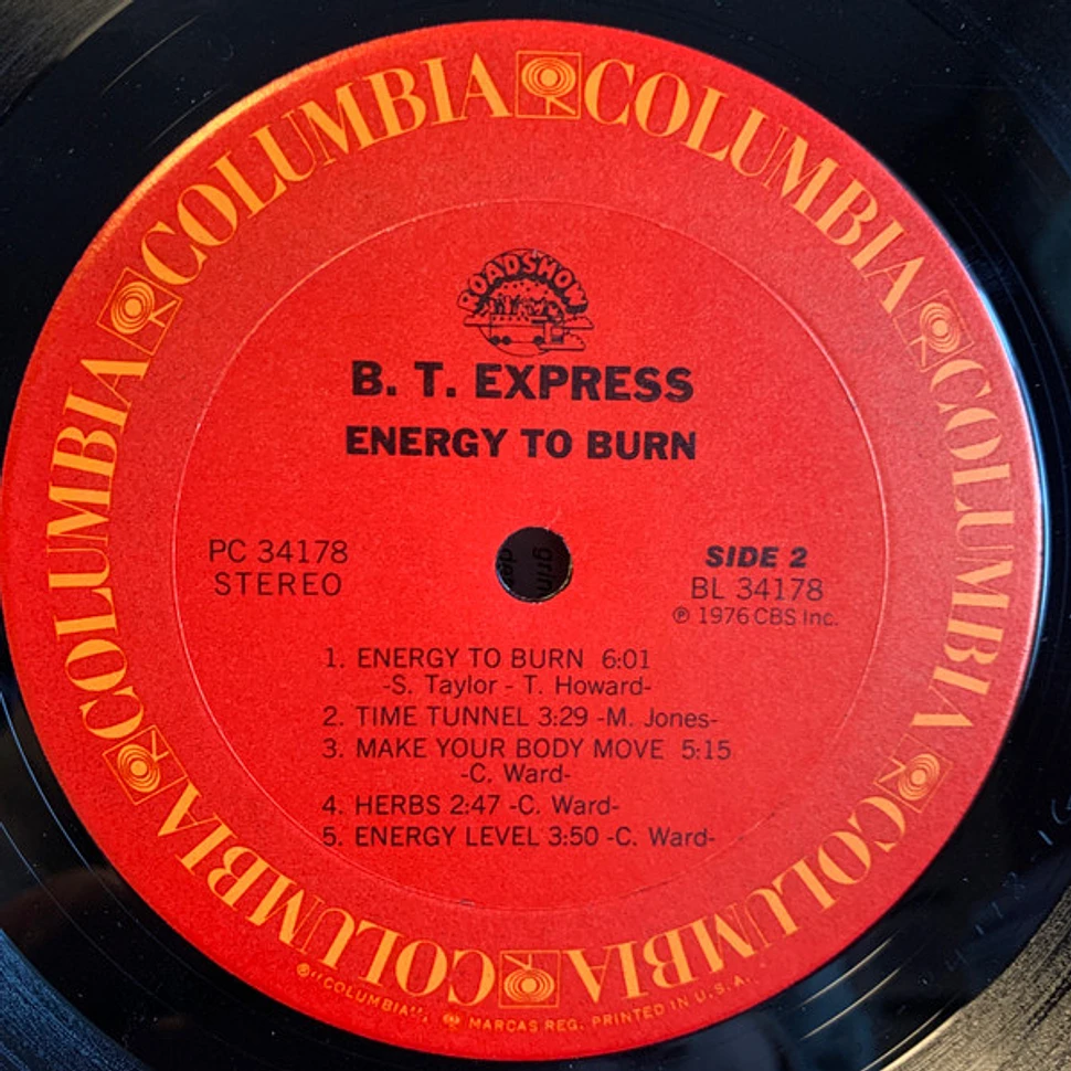 B.T. Express - Energy To Burn