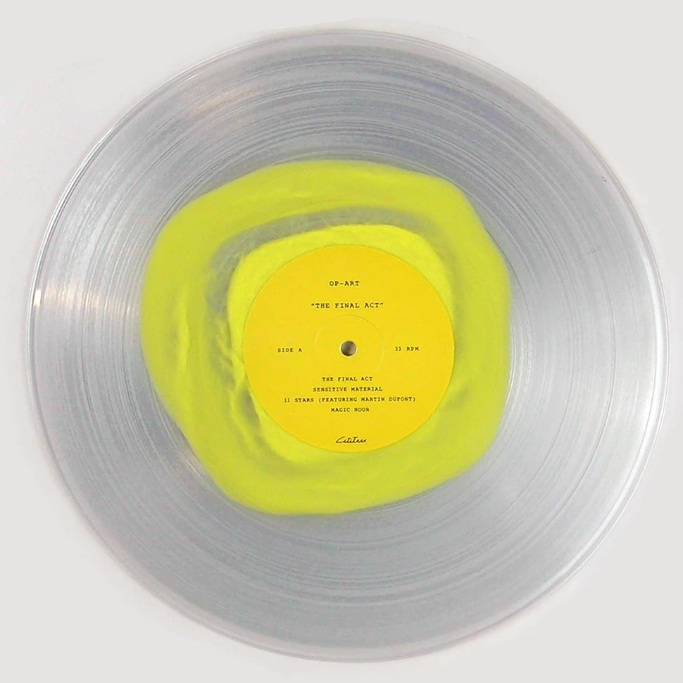 Op-Art - The Final Act Yellow / Clear Vinyl Edition