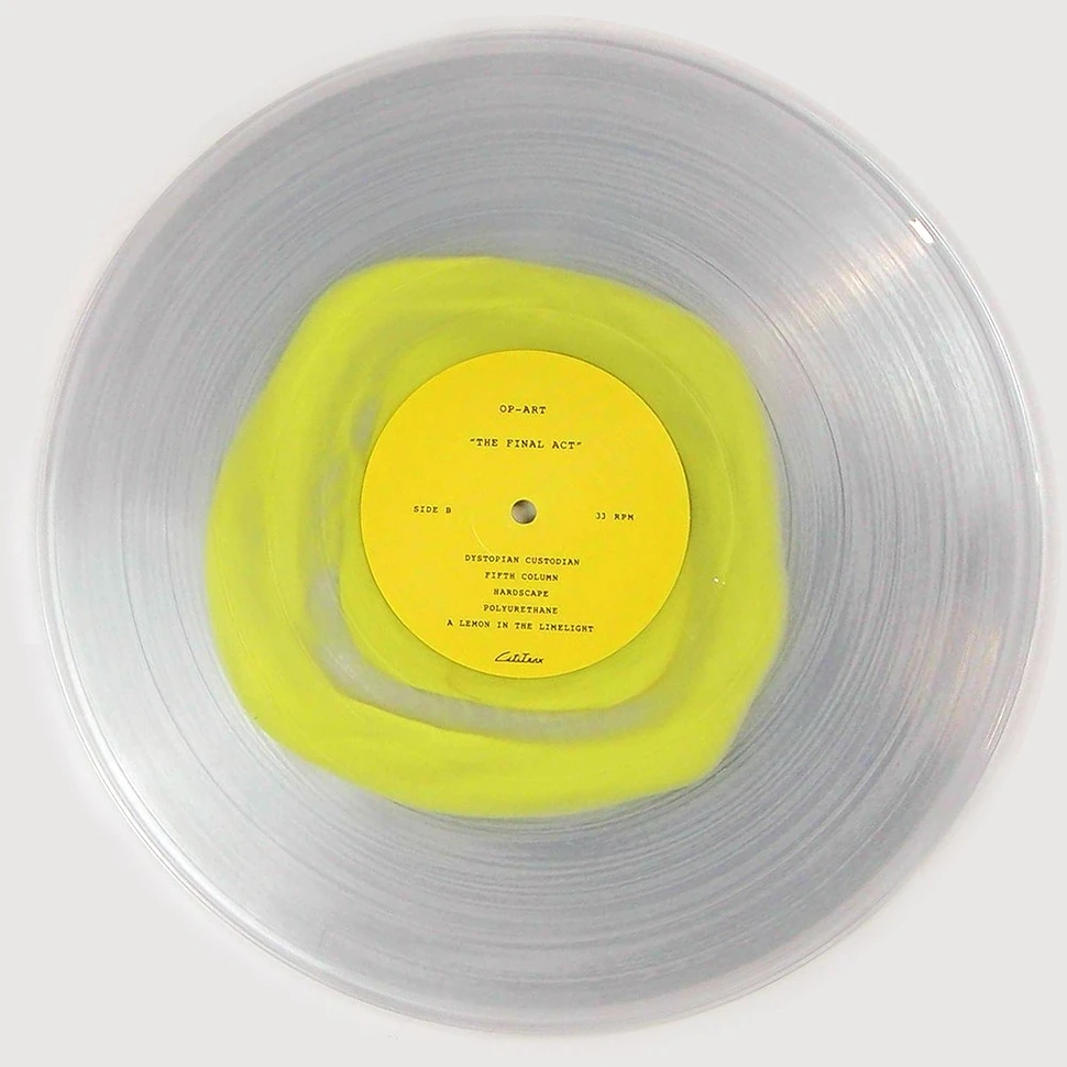 Op-Art - The Final Act Yellow / Clear Vinyl Edition