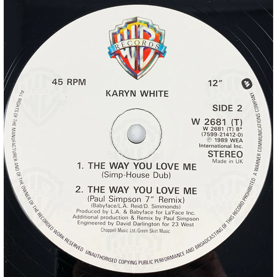 Karyn White - The Way You Love Me