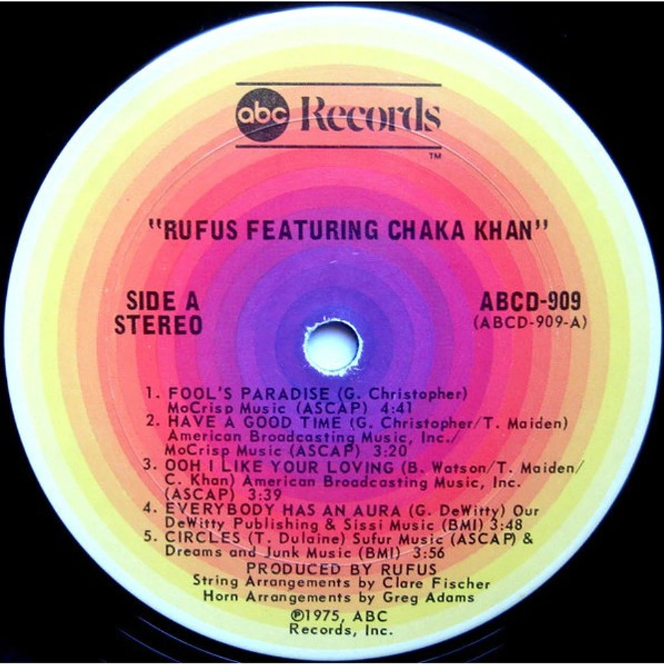 Rufus & Chaka Khan - Rufus Featuring Chaka Khan