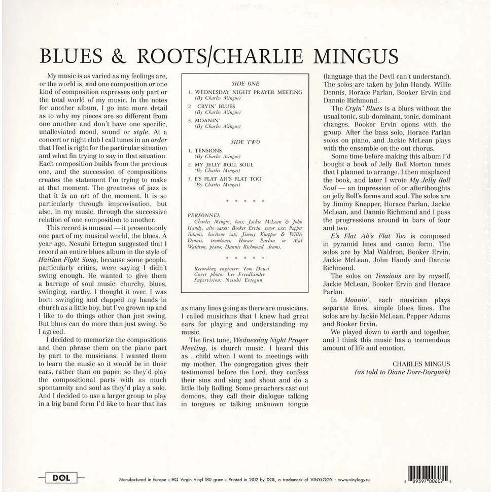 Charles Mingus - Blues & Roots