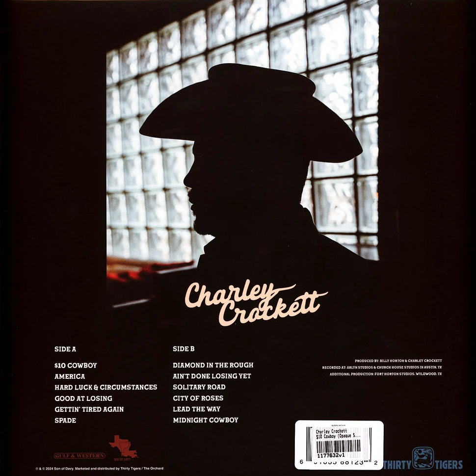 Charley Crockett - $10 Cowboy (Opaque Sky Blue Vinyl)