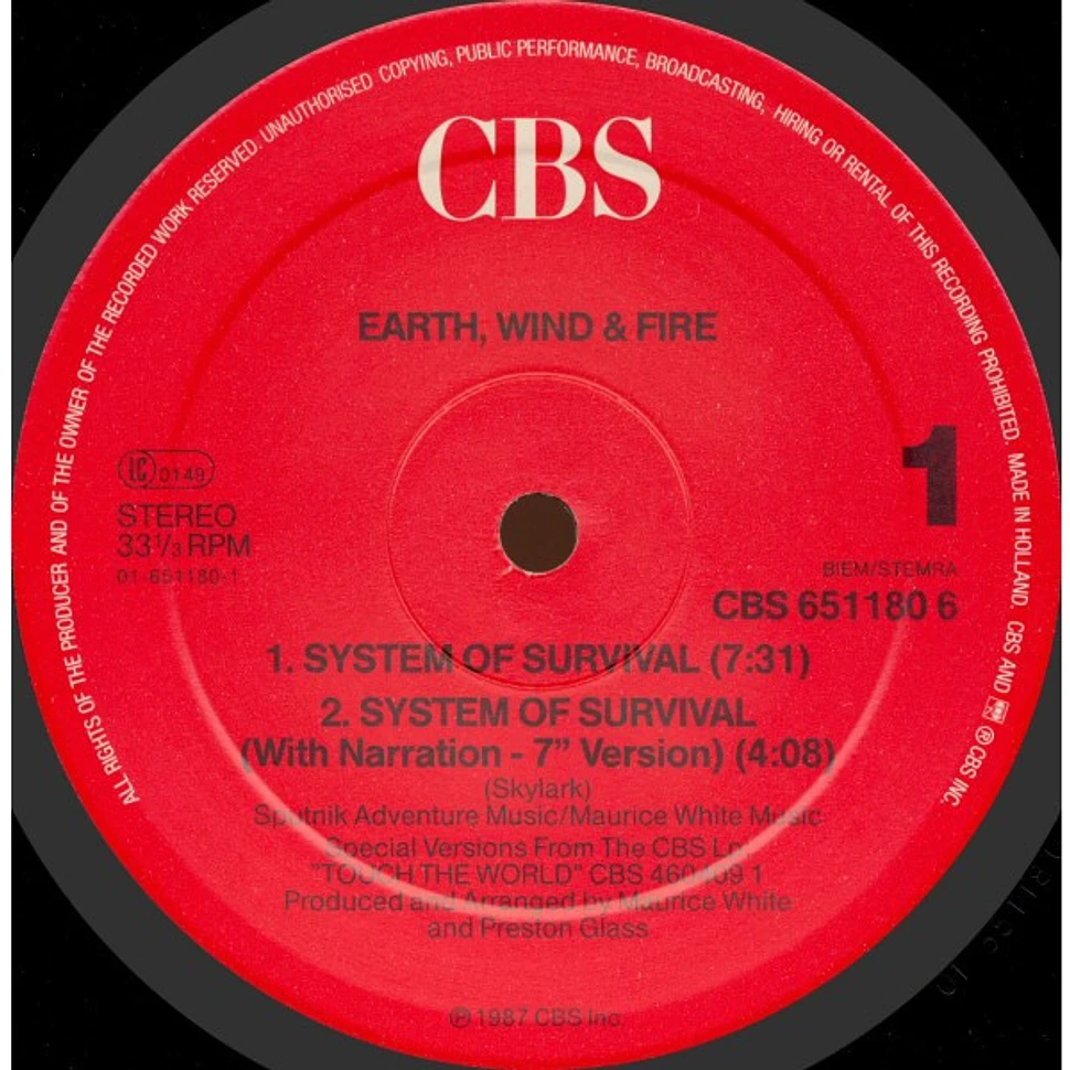 Earth, Wind & Fire - System Of Survival (12" Mixes)