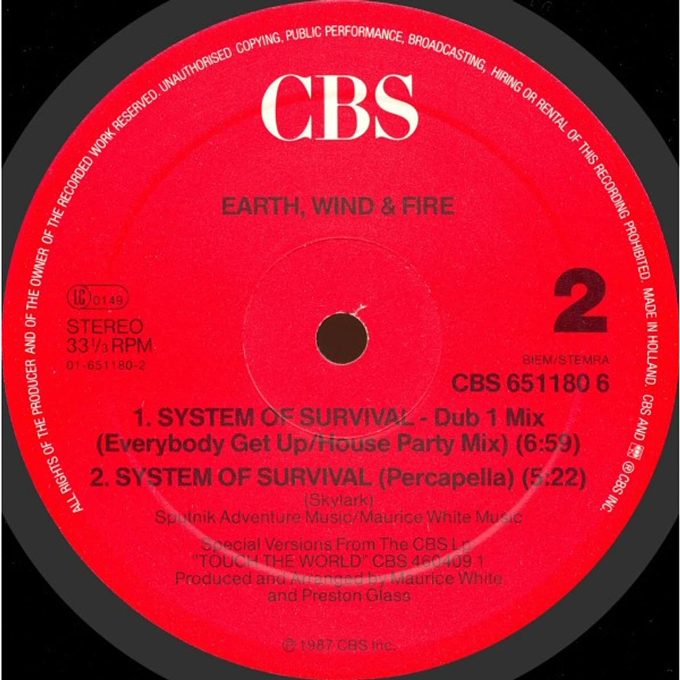 Earth, Wind & Fire - System Of Survival (12" Mixes)