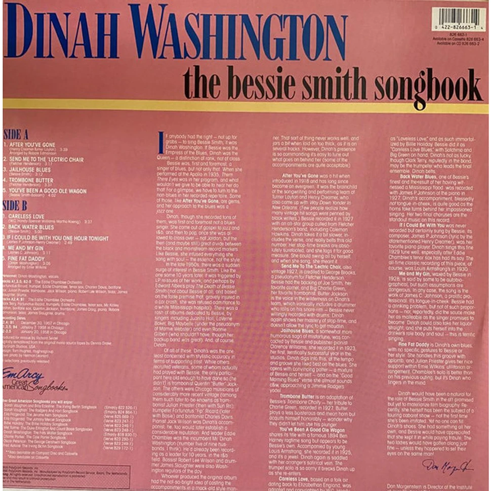 Dinah Washington - The Bessie Smith Songbook