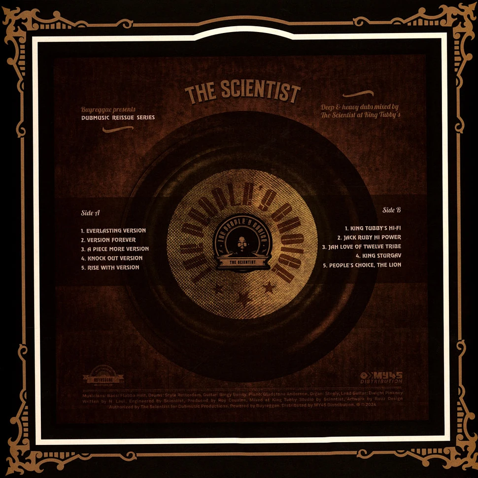 The Scientist - The People's Choice Dub Black Vinyl Edition