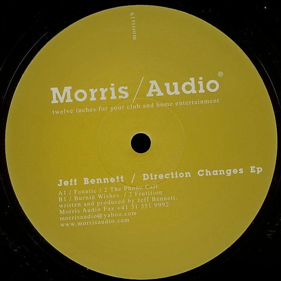 Jeff Bennett - Direction Changes EP