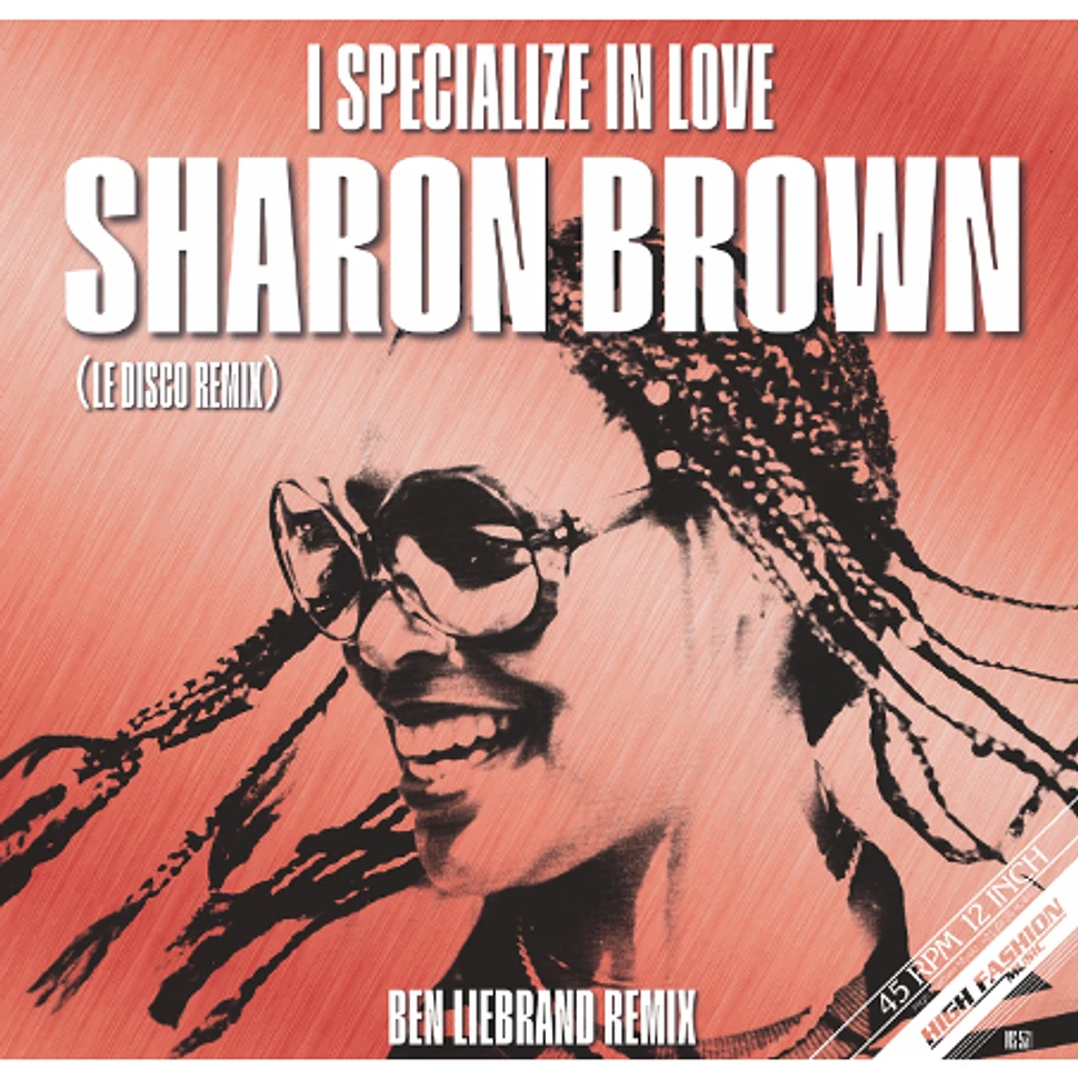 Sharon Brown - I Specialize In Love (Ben Liebrand Le Disco Mix)