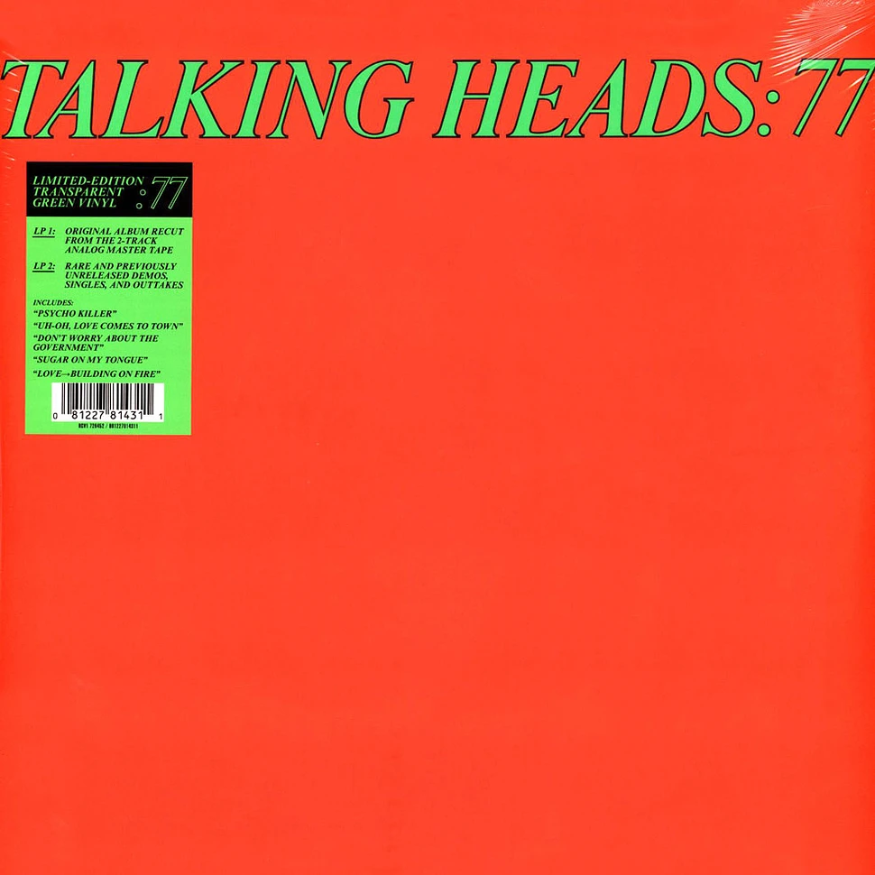 Talking Heads - Talking Heads: 77 Green Vinyl Edition