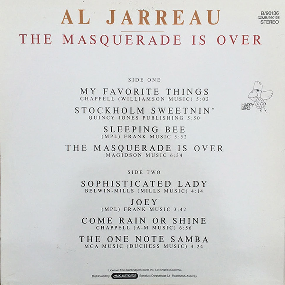 Al Jarreau - The Masquerade Is Over