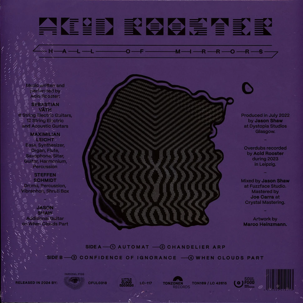 Acid Rooster - Hall Of Mirrors Coke Bottle Green Vinyl Edition