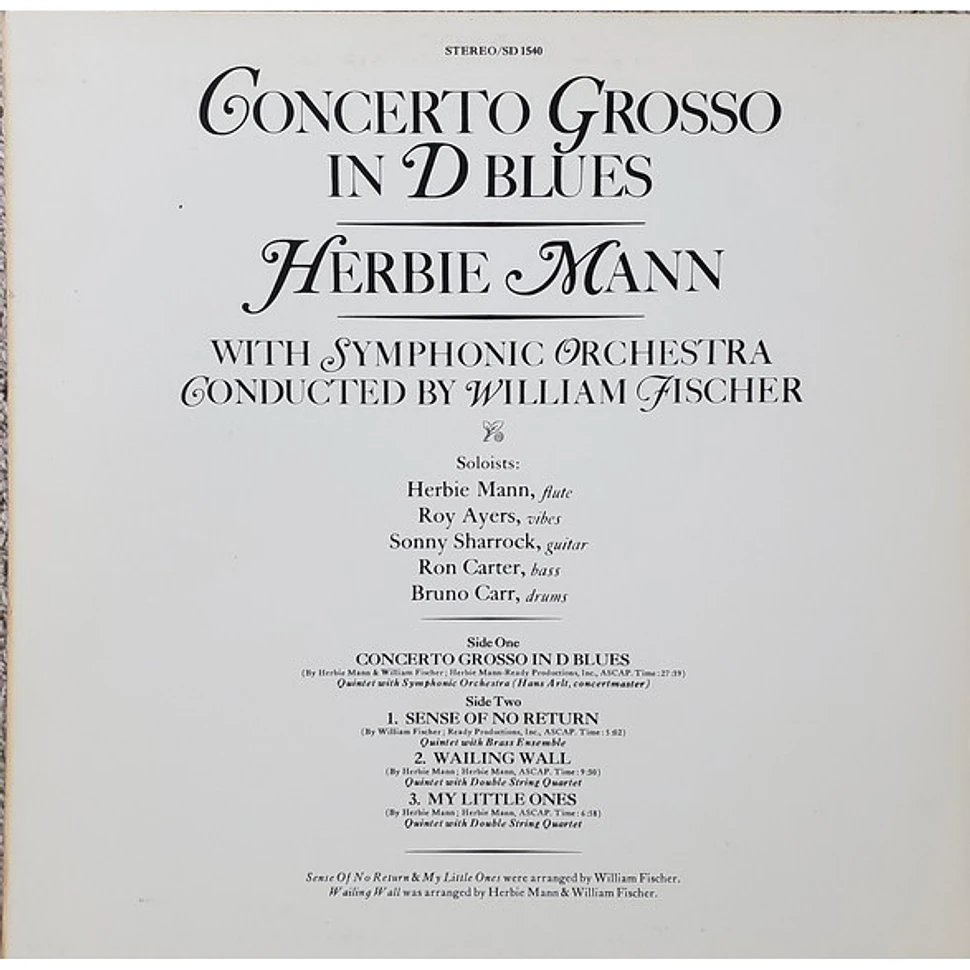 Herbie Mann - Concerto Grosso In D Blues