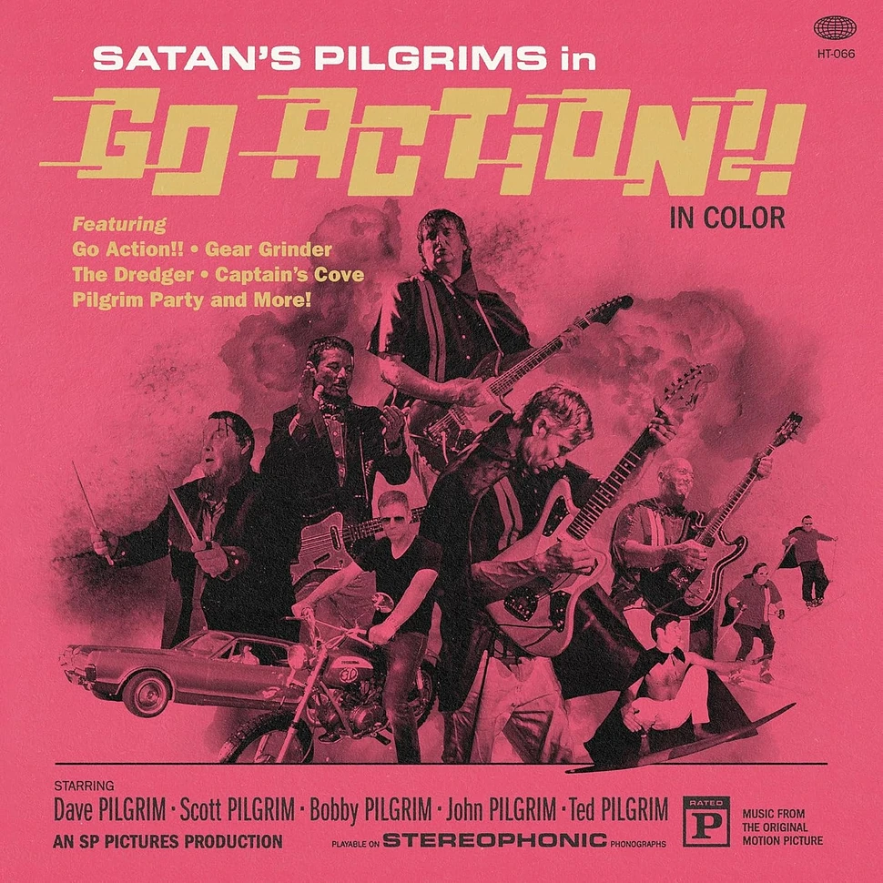 Satan's Pilgrims - Go Action!! Metallic Gold Vinyl Edition