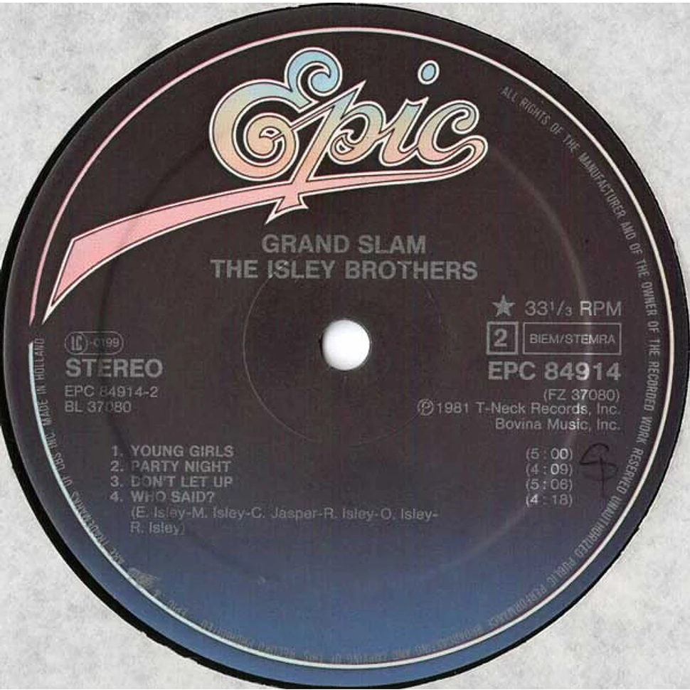 The Isley Brothers - Grand Slam