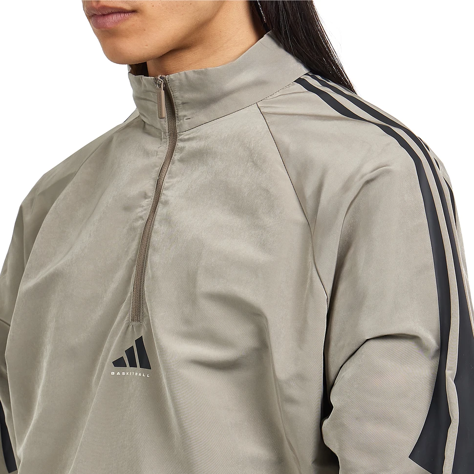 adidas - Basketball Woven Half Zip