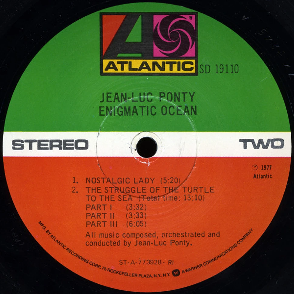 Jean-Luc Ponty - Enigmatic Ocean