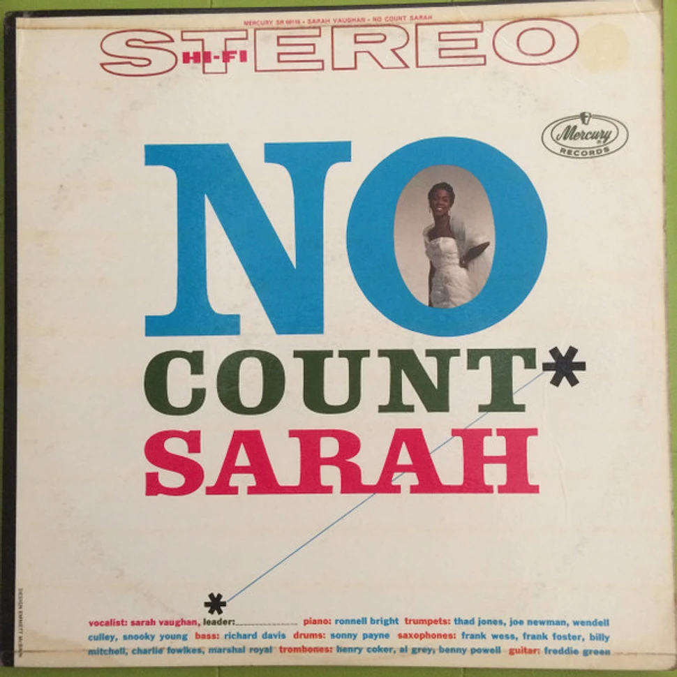 Sarah Vaughan - No Count Sarah