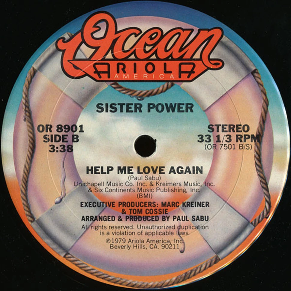 Sister Power - Gimme Back My Love Affair