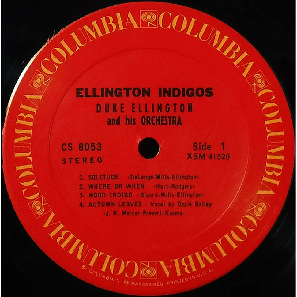 Duke Ellington And His Orchestra - Ellington Indigos