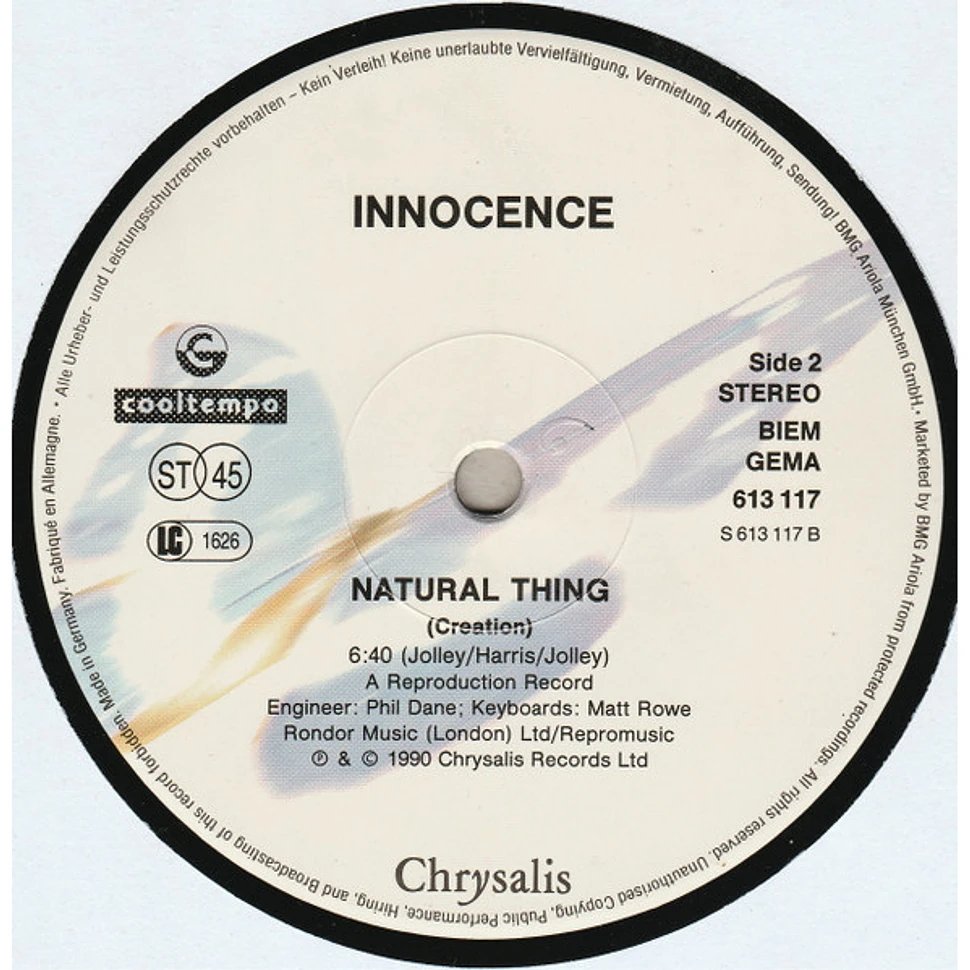 Innocence - Natural Thing