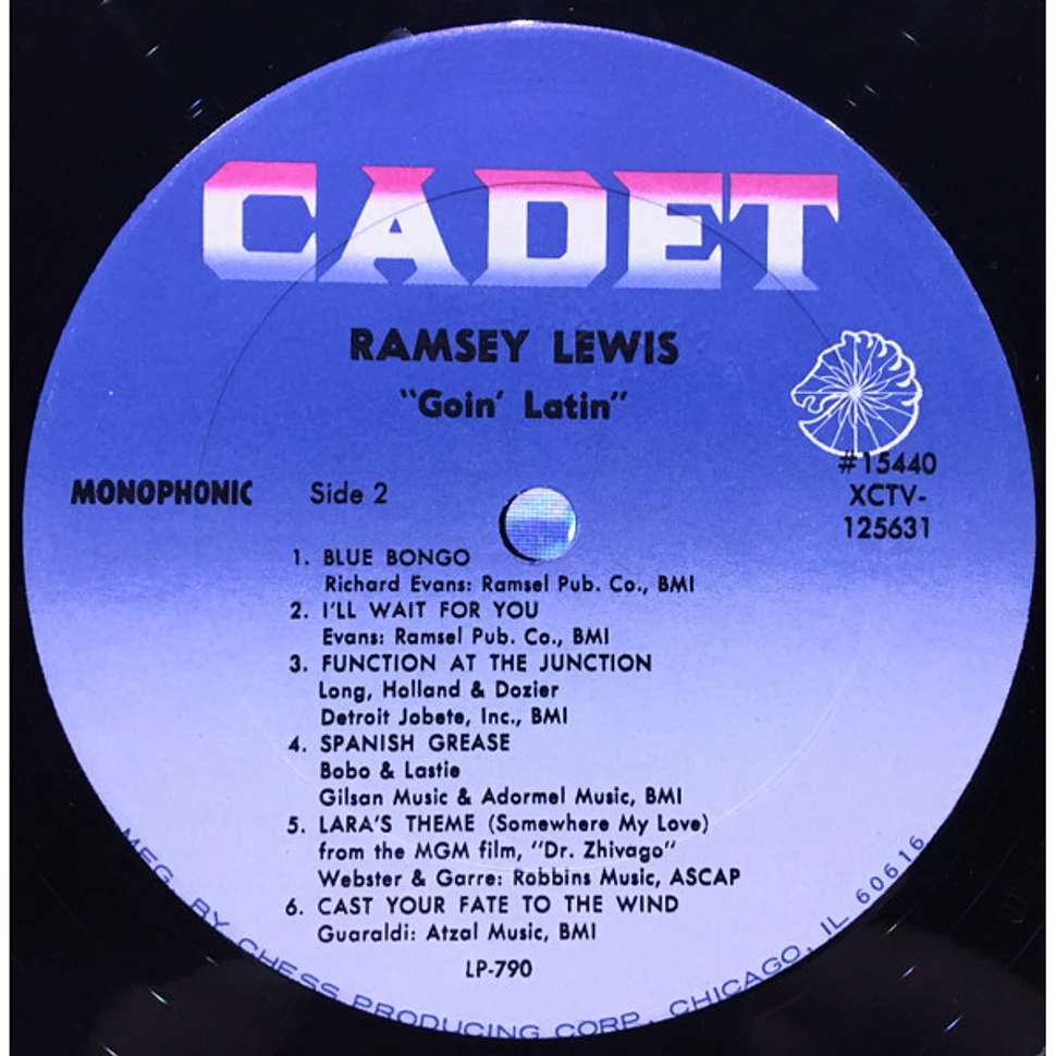 Ramsey Lewis - Goin' Latin