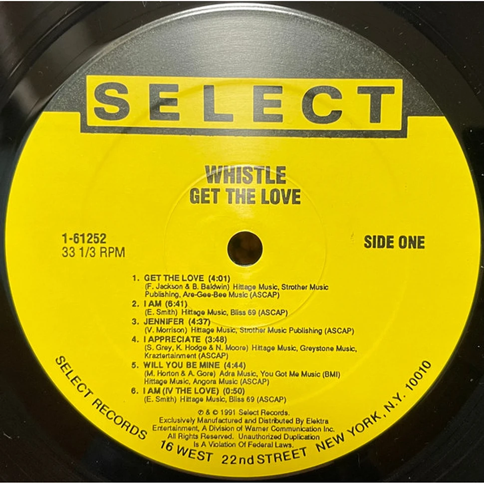 Whistle - Get The Love