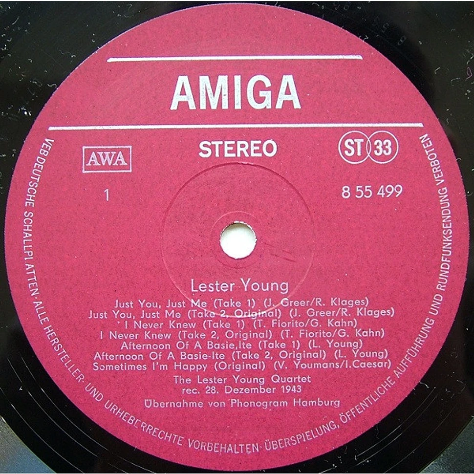 Lester Young - Lester Young