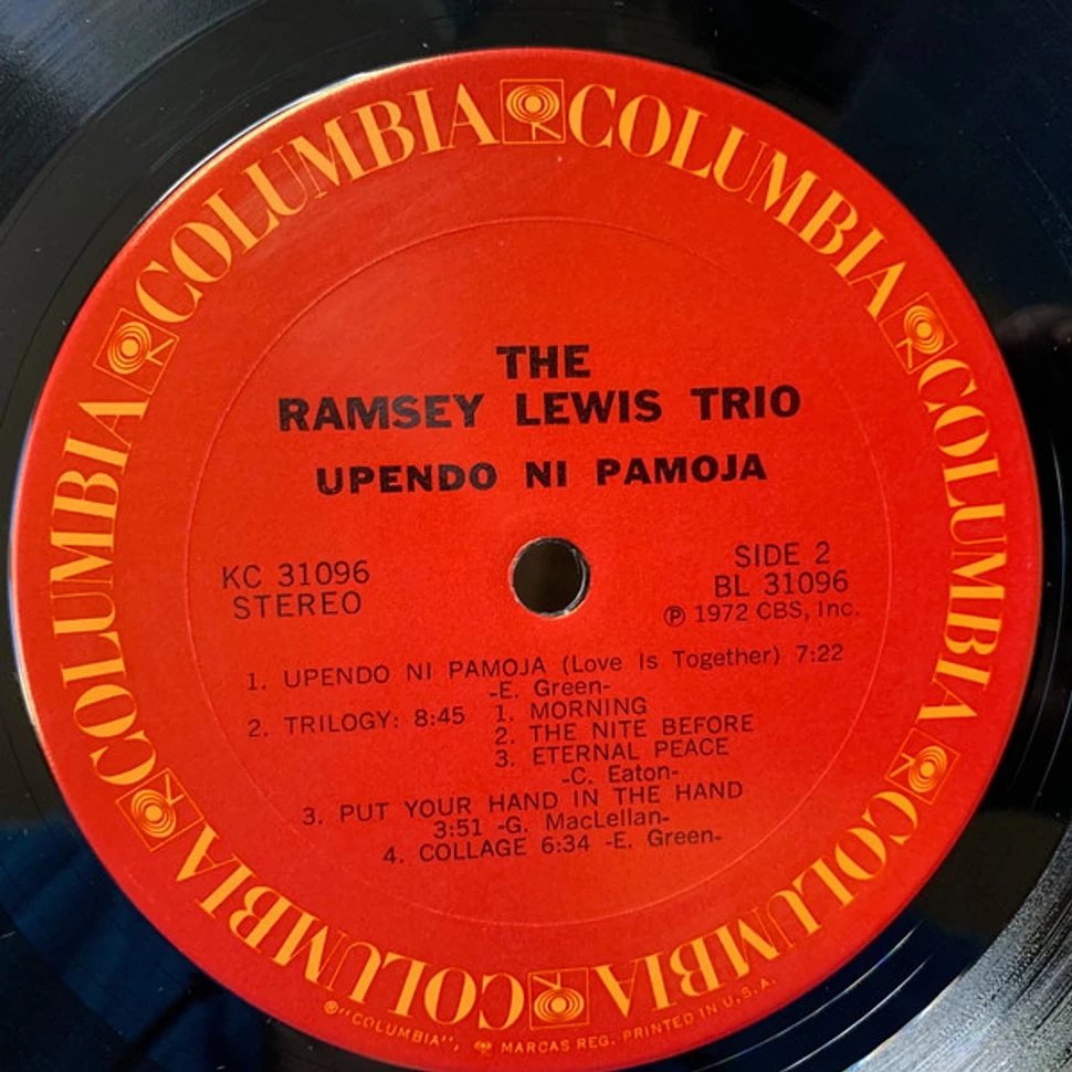 The Ramsey Lewis Trio - Upendo Ni Pamoja