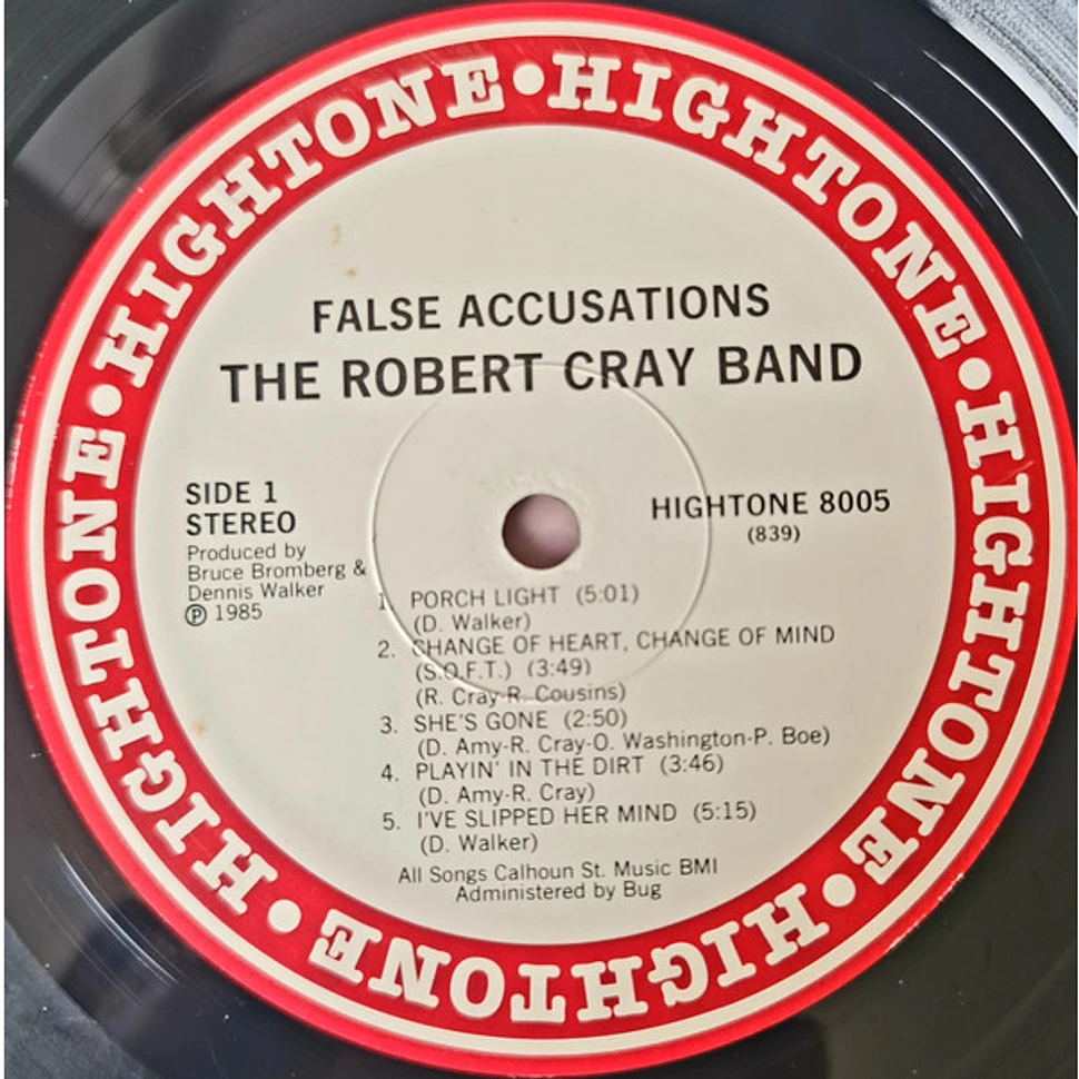 The Robert Cray Band - False Accusations