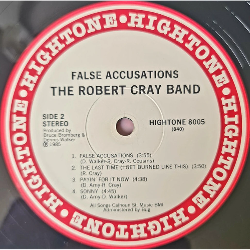 The Robert Cray Band - False Accusations