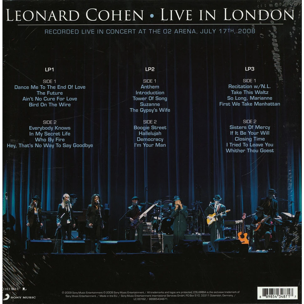 Leonard Cohen - Live In London