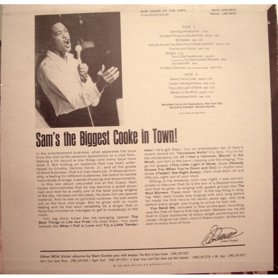 Sam Cooke - Sam Cooke At The Copa