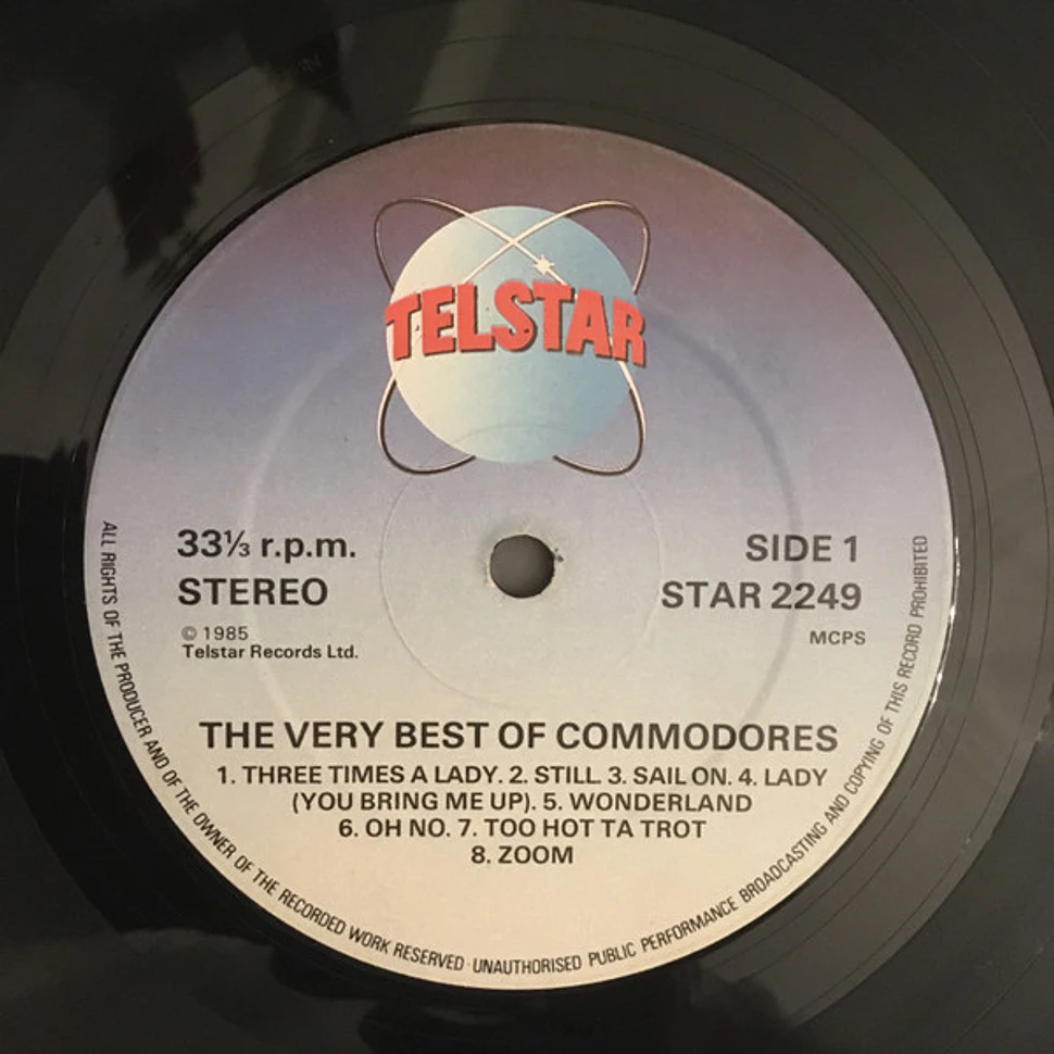 Commodores - The Very Best Of Commodores