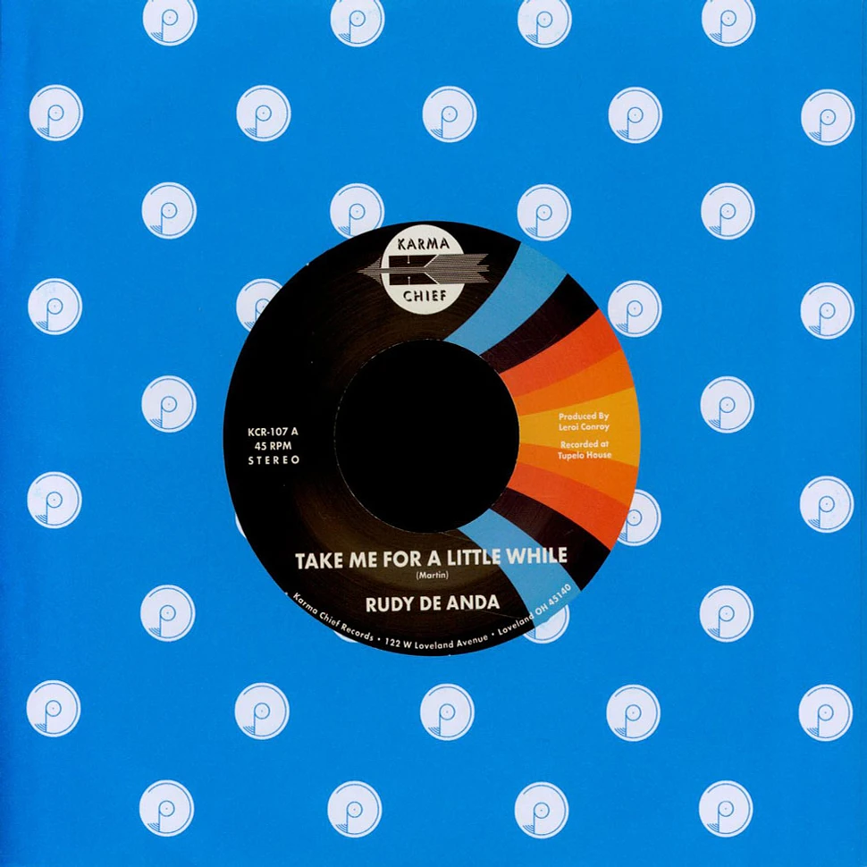 Rudy De Anda - Take Me For A Little While / 83 Black Vinyl Edition