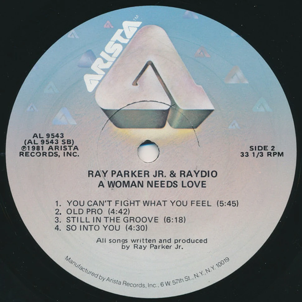 Ray Parker Jr. And Raydio - A Woman Needs Love