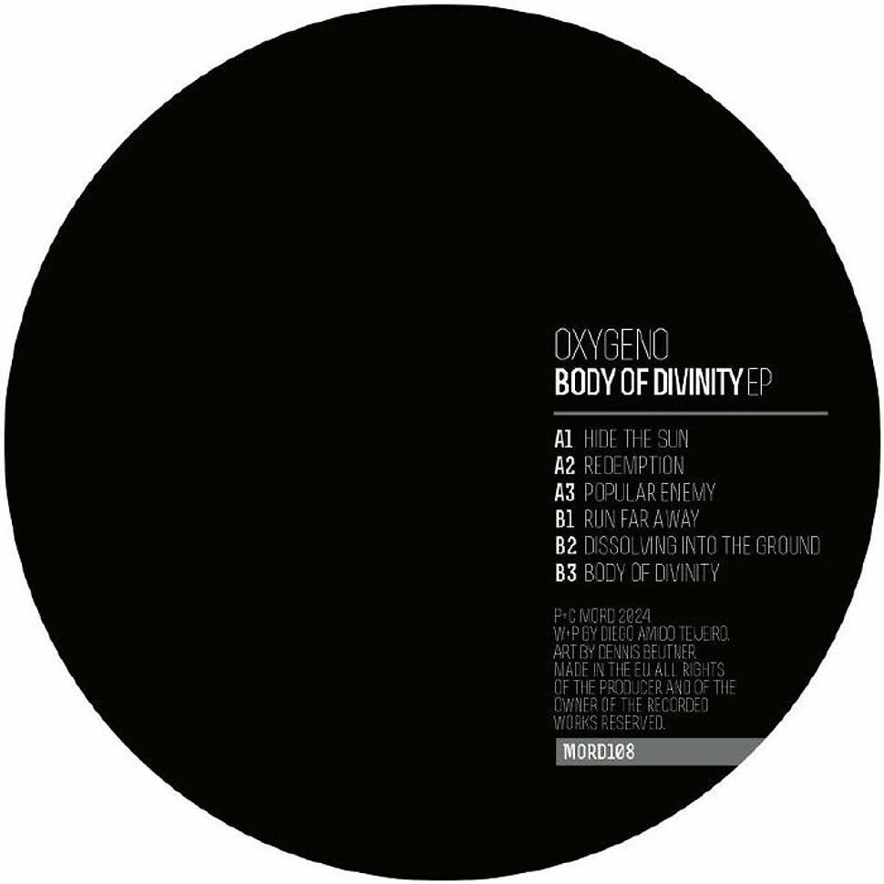 Oxygeno - Body Of Divinity EP