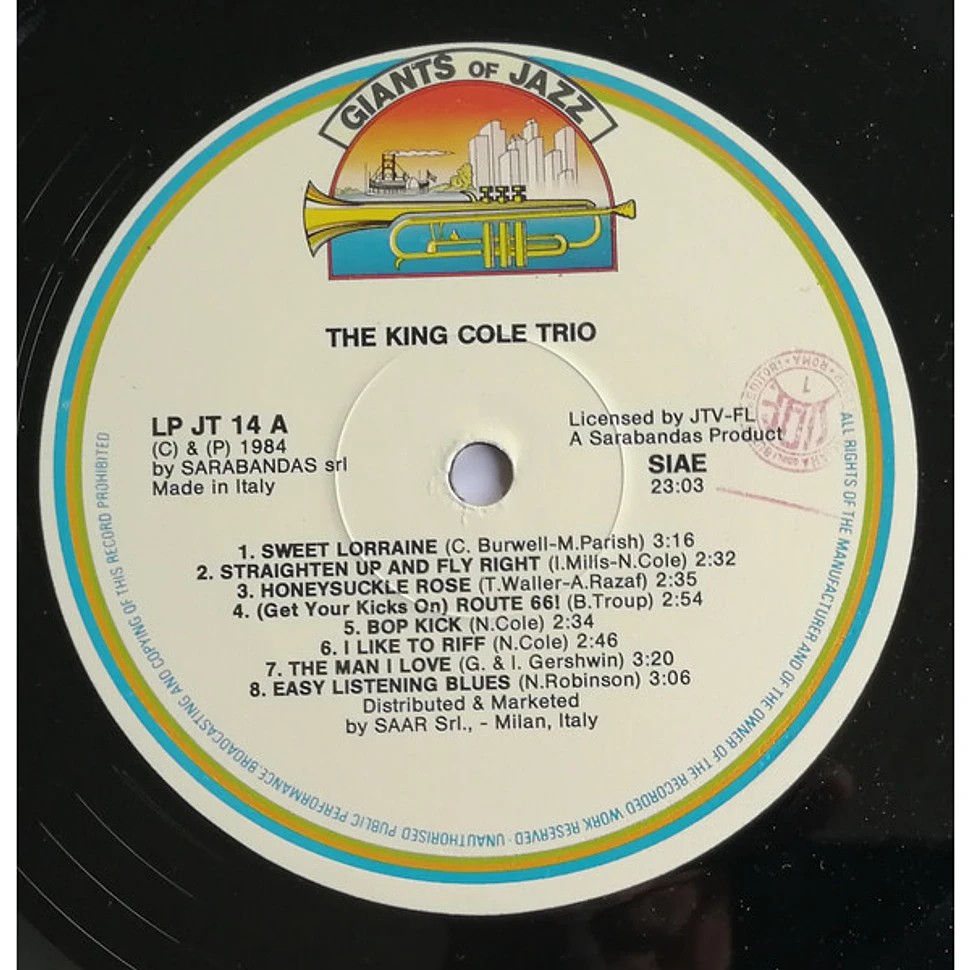 The Nat King Cole Trio - The King Cole Trio