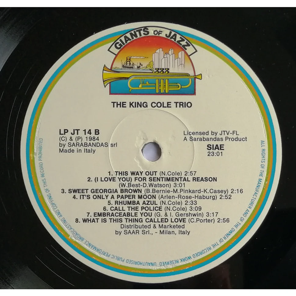 The Nat King Cole Trio - The King Cole Trio