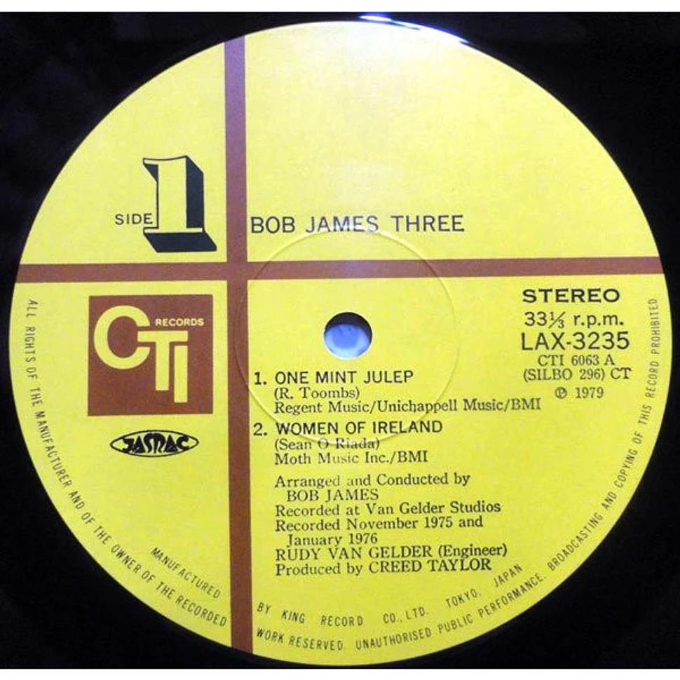 Bob James - Three