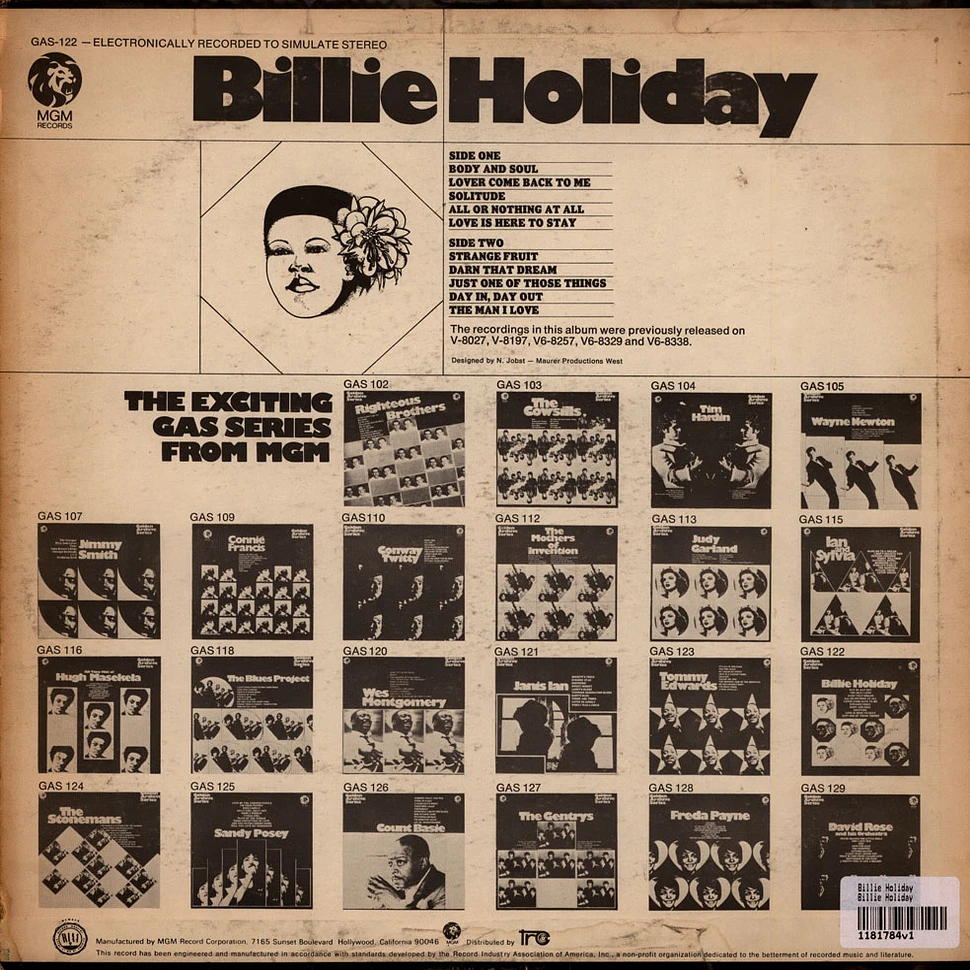 Billie Holiday - Billie Holiday