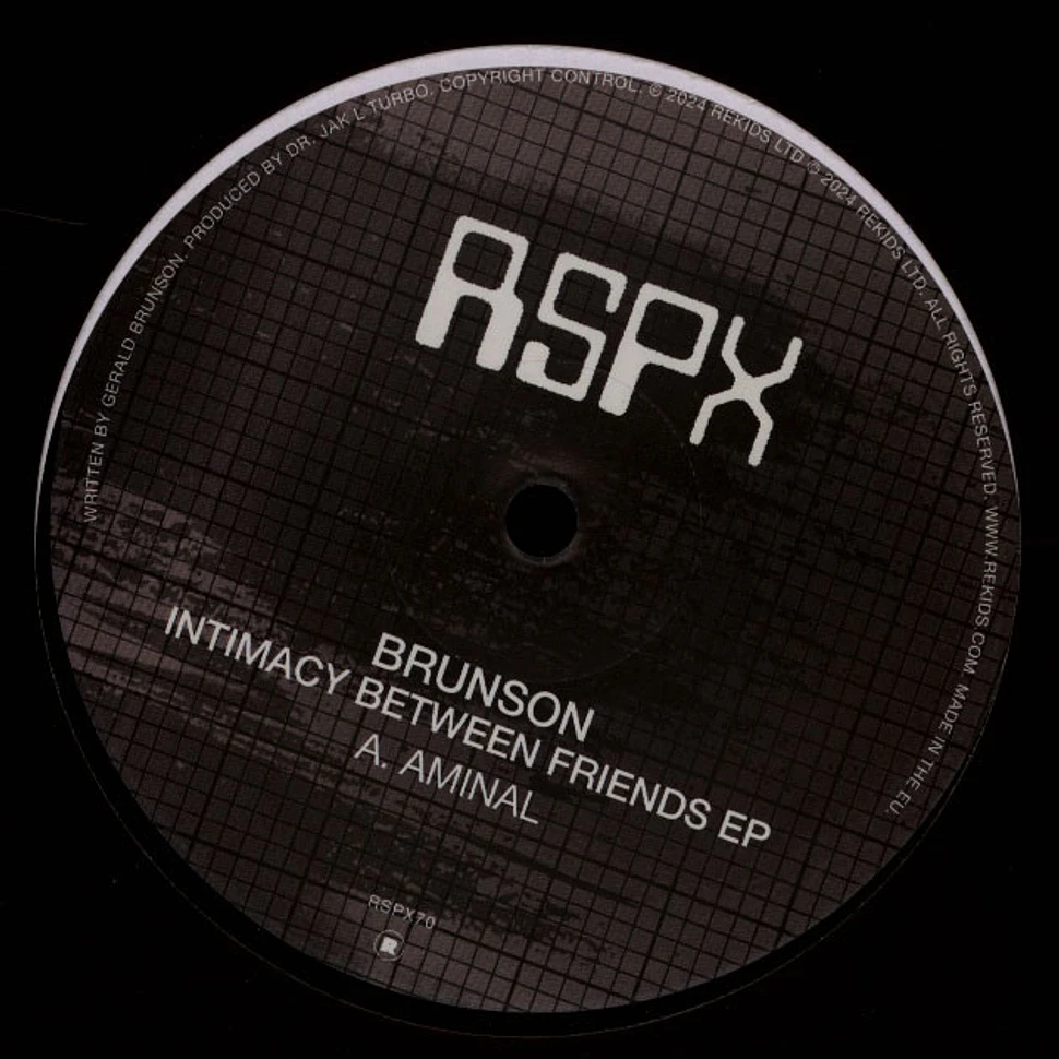 Brunson - Intimacy Between Friends EP