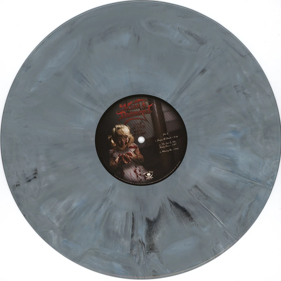 King Diamond - Give Me Your Soul...Please Ri Steel-Blue-Grey Vinyl Edition