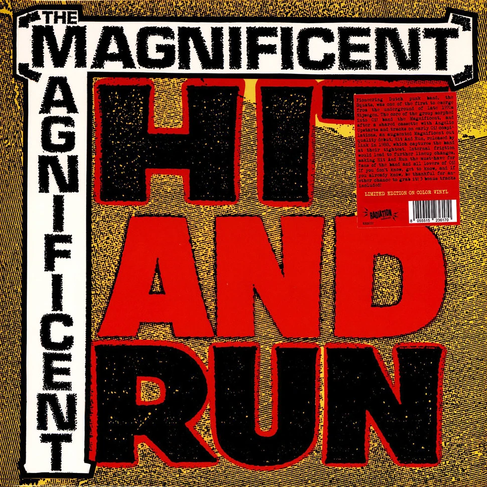 The Magnificent - Hit & Run Red Vinyl Edition