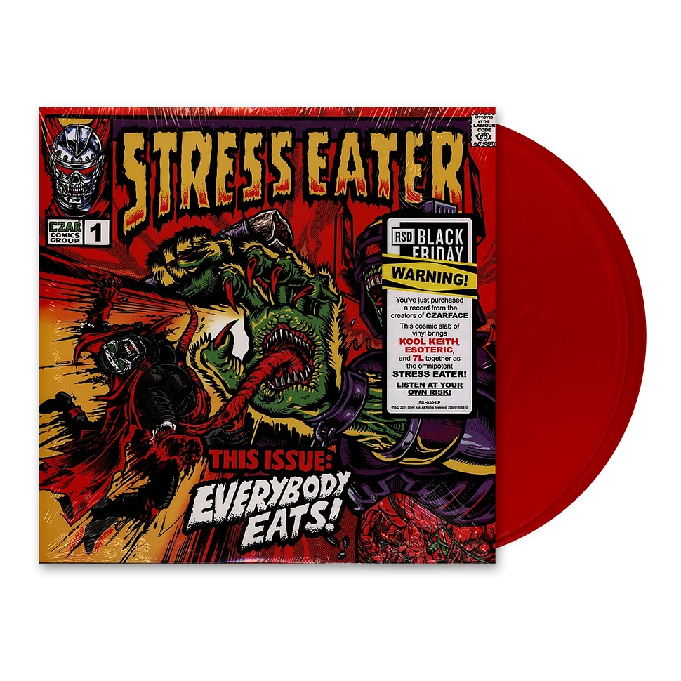 Stress Eater (Czarface & Dr.Octagon) - Everybody Eats! Black