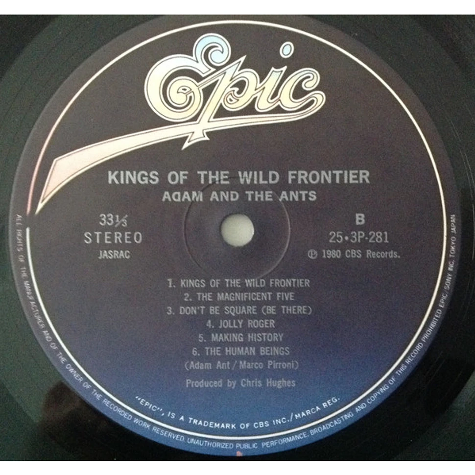 Adam And The Ants - Kings Of The Wild Frontier